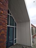 Aluminium boeidelen en plafond Kinds centrum Kantens.